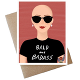 Card - Bald and Badass
