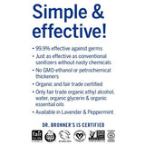 Dr. Bronner's Organic Hand Sanitizer