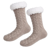Slipper Socks Sherpa Non-Skid