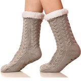 Slipper Socks Sherpa Non-Skid