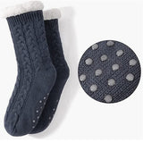 Slipper Socks Sherpa Non-Skid